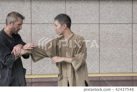 雙人練習太極擒拿術 42437548