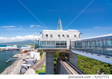 (Numazu city, Shizuoka prefecture) Large outlook Observation of flood gate "Gyu" 42437731