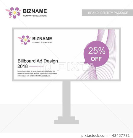 Company bill board design with creative design Company bill board design with creative design 42437781