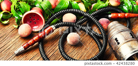 Eastern shisha with peach Eastern shisha with peach 42438280
