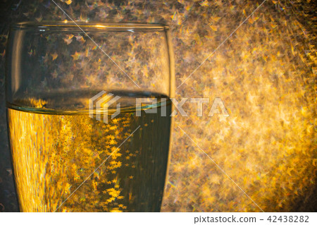 Champagne star background Champagne star background 42438282