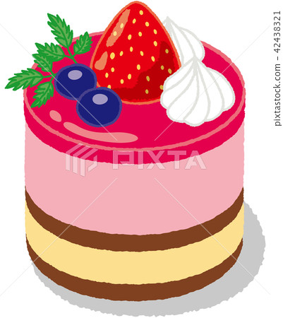 Strawberry Mousse 42438321