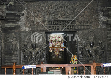 Main shrine of god Vishnu, Chennakeshava temple Main shrine of god Vishnu, Chennakeshava temple 42439634