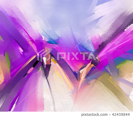 Abstract colorful oil painting on canvas texture Abstract colorful oil painting on canvas texture 42439844