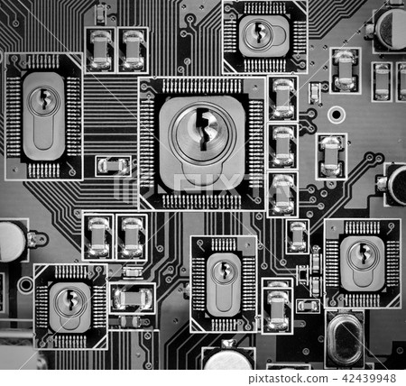 Circuitboard and Chip Concept 42439948