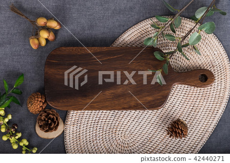 Kitchen image with eco-friendly food Kitchen image with eco-friendly food 42440271