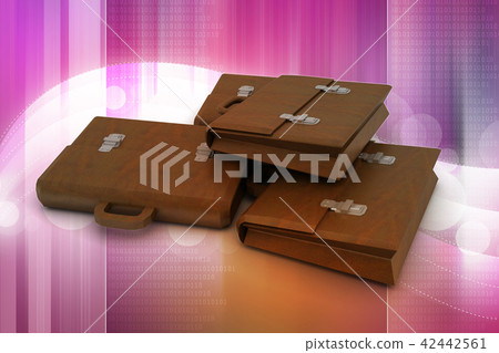 3d business bag 42442561