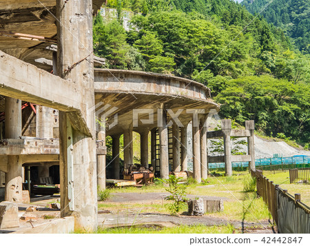 Traces of the Shinto farmland 42442847