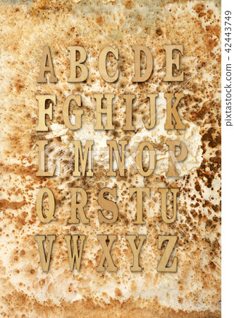 Alphabet background material Alphabet background material 42443749