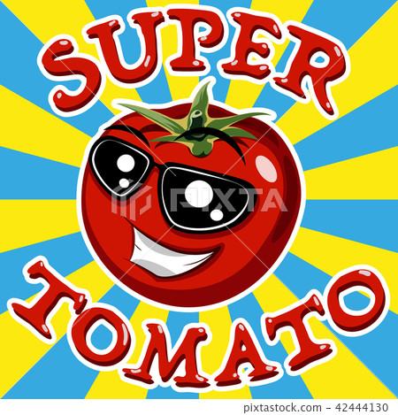 Red tomato. Vector 42444130