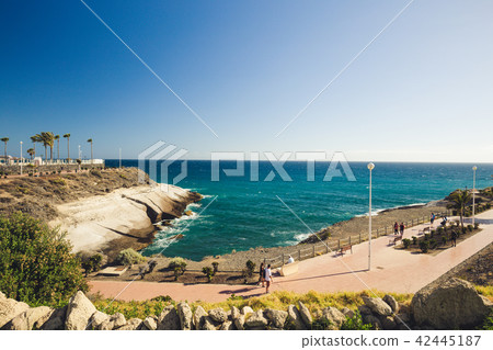 Seashore promenade near El Duque Castle Seashore promenade near El Duque Castle 42445187