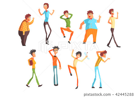 Flamboyant Know-it-all Character Set 42445288