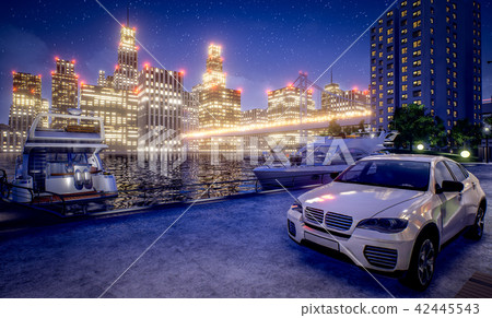 城市 船隻 船 42445543