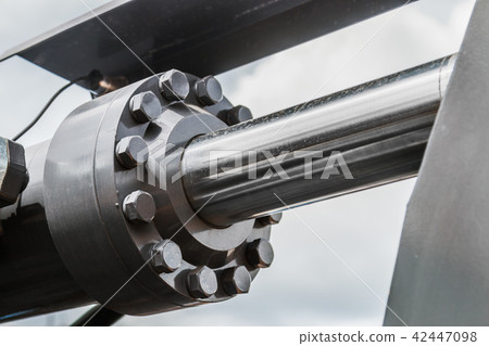 pipes and the hydraulic system of the tractor or excavator 42447098