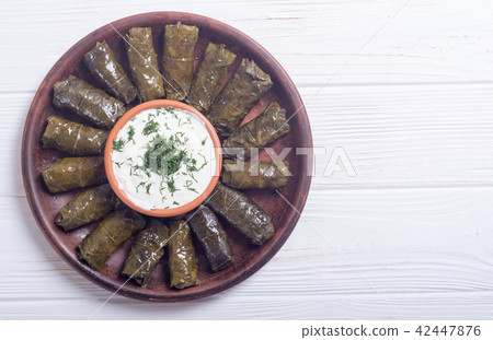 Dolma from grape of vines 42447876