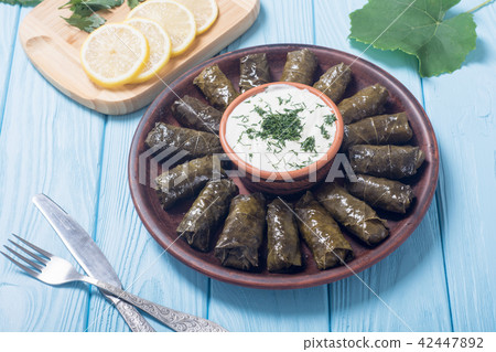 Dolma from grape of vines 42447892