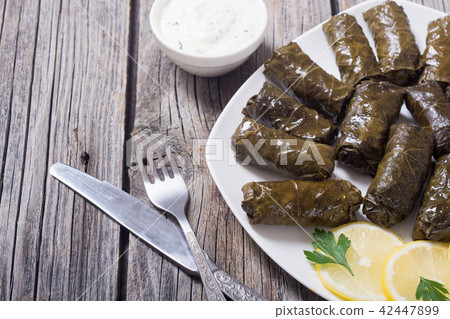 Dolma from grape of vines 42447899