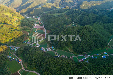 Aerial photography, Town, an acid 42449387