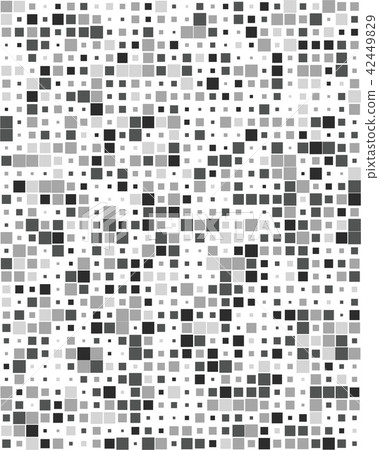pattern with gray squares - Stock Illustration [42449829] - PIXTA