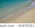 Transparent sea water and beautiful beach 42450581