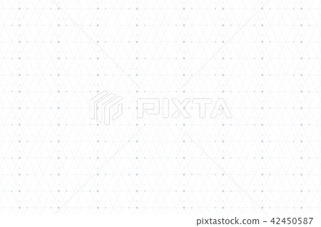 Geometric pattern with connected lines and dots. Graphic background connectivity. Modern stylish 42450587