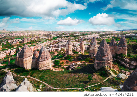 Famous Love valley in Cappadocia 42454231