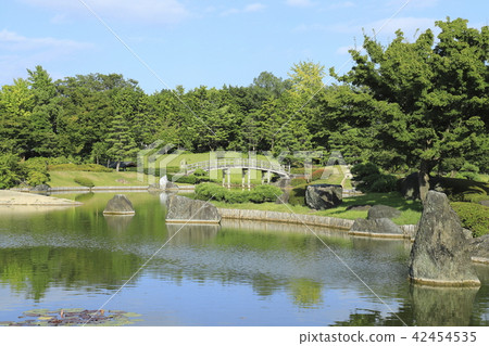 Koshigaya Noh Theater Japanese Gardens Hanedaen Stock Photo