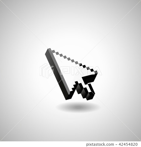 Glossy mouse arrow cursor Glossy mouse arrow cursor 42454820