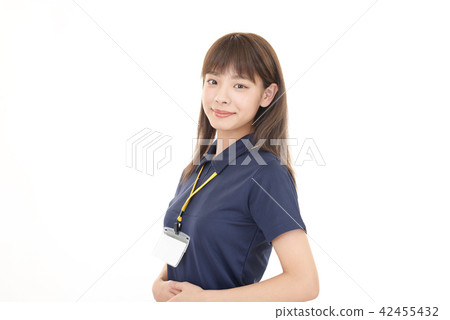 Female worker smiling 42455432