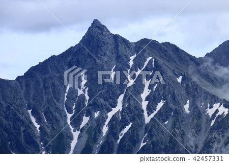 Northern Alps Landscape from the Sanmata Renjakadake summit Landscape Mountain North ridge Northern Alps Landscape from the Sanmata Renjakadake summit Landscape Mountain North ridge 42457331