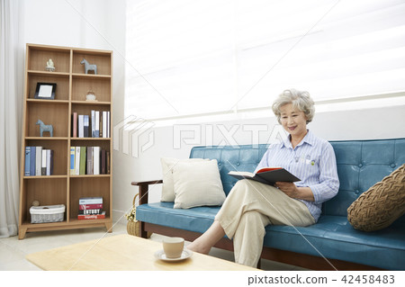 Life, woman, old man, Korean Life, woman, old man, Korean 42458483