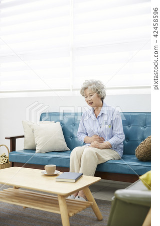 Life, woman, old man, Korean Life, woman, old man, Korean 42458596