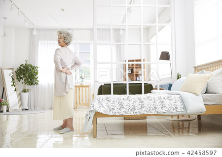 Life, woman, old man, Korean Life, woman, old man, Korean 42458597