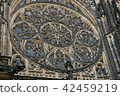 Ancient clock of the tower of the St. Vitus  42459219