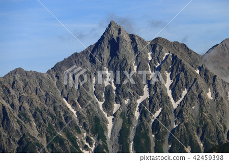 A view of the lance from Mt. Minamatayaso, the Northern Alps 42459398