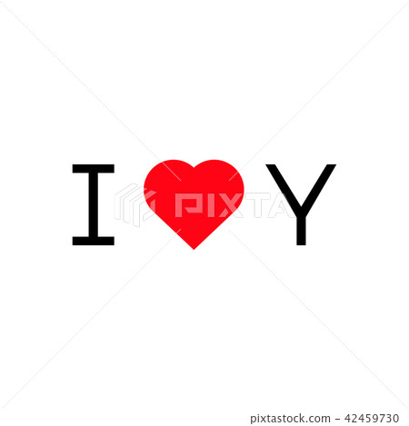 i love you popular symbol illustration heart i love you popular symbol illustration heart 42459730