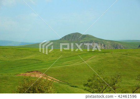 Mountain landscape Ismayilli region of Azerbaijan 42461596