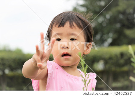 2歲的女孩 2歲的女孩 42462527