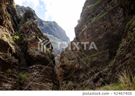 mountains landscape of Masca Gorge, Tenerife 42467408