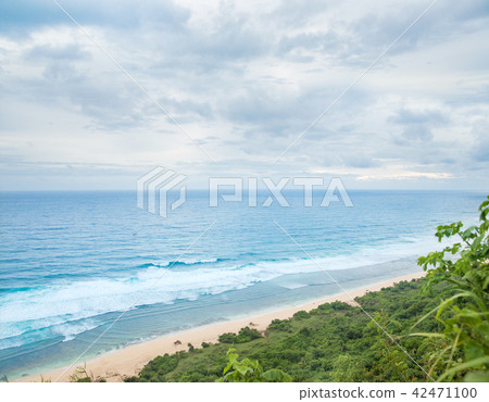 Nyang Nyang white sands beach on Bali Indonasia 42471100