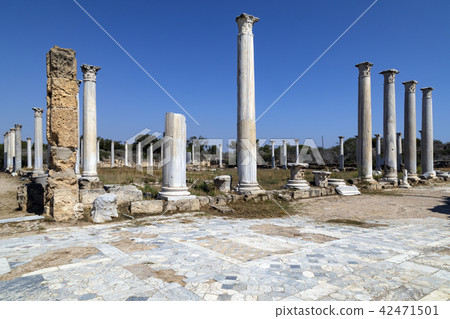 Salamis Roman Ruins - Turkish Cyprus Salamis Roman Ruins - Turkish Cyprus 42471501