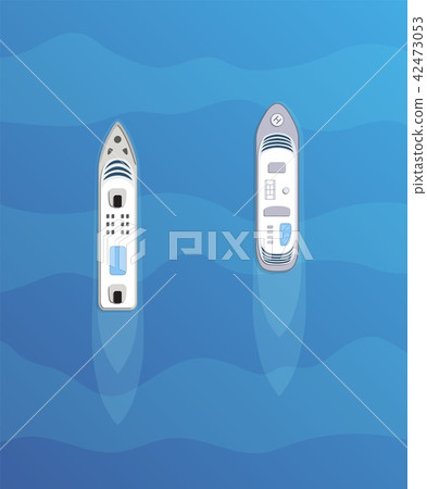 Passenger ships. Sea transportation liners. Yachts Passenger ships. Sea transportation liners. Yachts 42473053