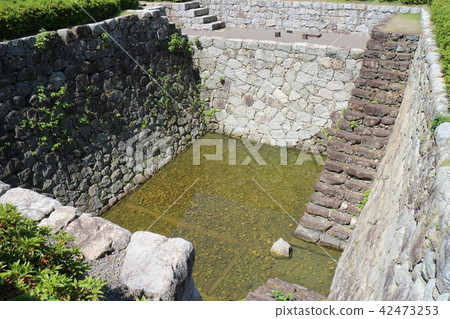 Matsuyama castle Ninomaru Historic site Oi well estate in the garden Matsuyama castle Ninomaru Historic site Oi well estate in the garden 42473253