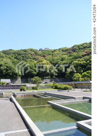 松山城堡從花園城堡塔看到的Ninomaru松山城的歷史 松山城堡從花園城堡塔看到的Ninomaru松山城的歷史 42473264