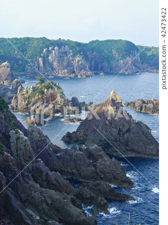 和歌山縣東黑室郡串本町海剛公大島的風景 和歌山縣東黑室郡串本町海剛公大島的風景 42473422
