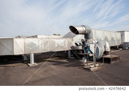 air ducts on the roof 42476642