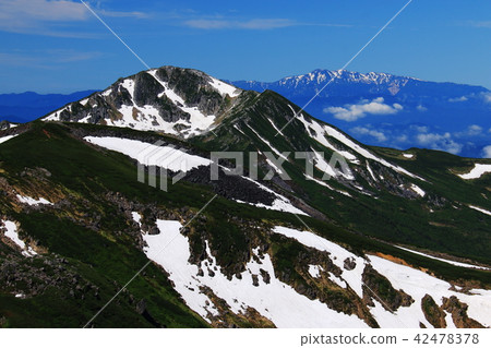 Way to the summit of the North Alps Kurokidake Kurobe Gorō Mt. and Buddha Hakusan 42478378