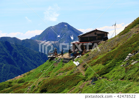 Northern Alps Kaido Dake Road to the summit Crystal Hut and Otayido, Mt. Northern Alps Kaido Dake Road to the summit Crystal Hut and Otayido, Mt. 42478522