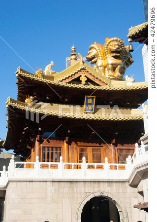 上海靜安寺鐘樓 42479696