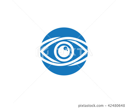 Eye Care vector logo design 42480648